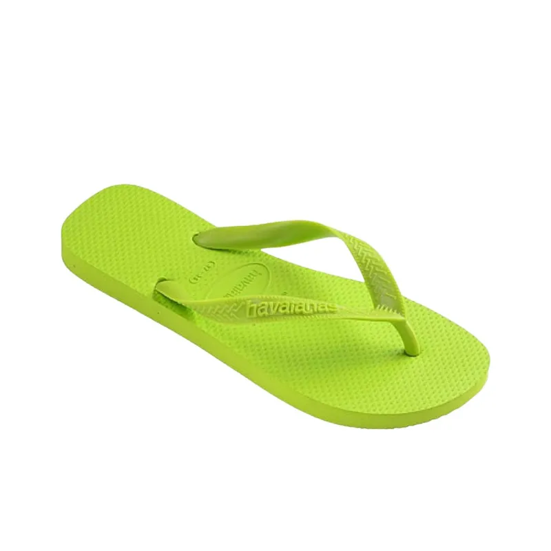 Havaianas Abrasion Resistant Flip Flops Unisex Lime-3