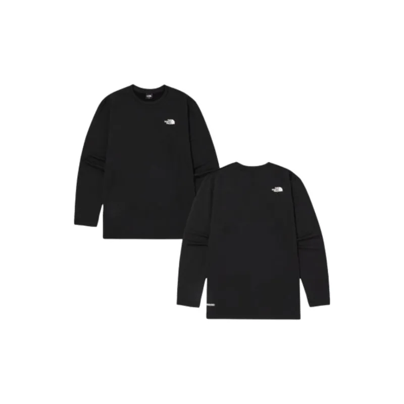 THE NORTH FACE Merino Wool L/S R/Tee 8 Sweatshirt Men's Black-2