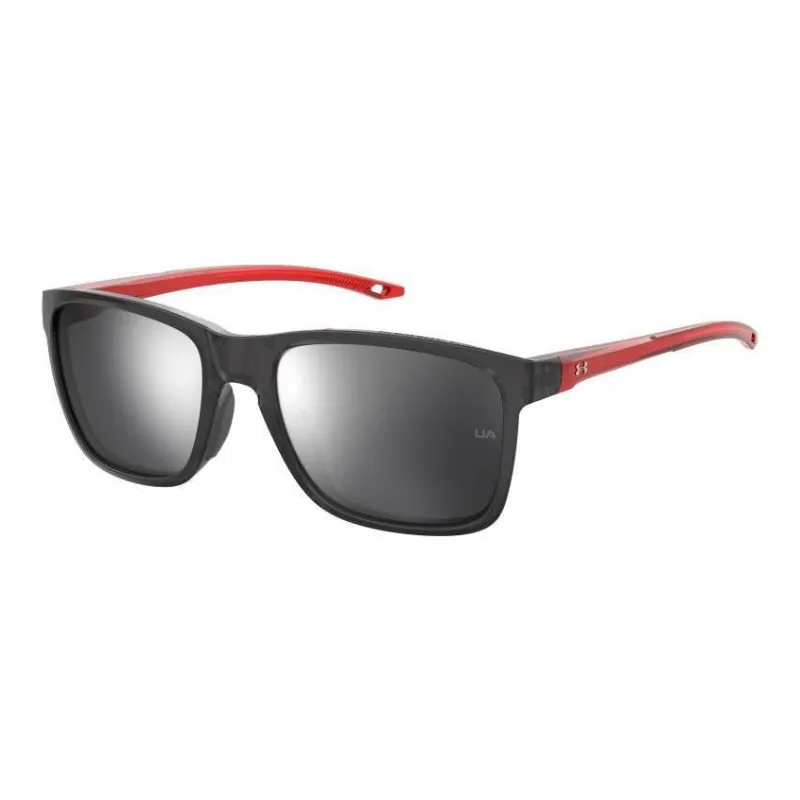 Under Armour Propionate Ester Irregular Shape Sunglasses Unisex Gray Red-0
