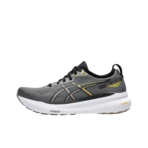 Asics Gel-Kayano 31 Slip-Resistant Low-Top Running Shoes Men's Gray