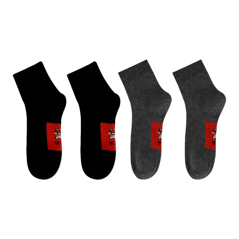 Lanza Mid Calf Socks Men's 4 Pack-6