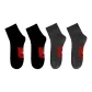 Prosperity Socks | Black 2 Dark Gray 2