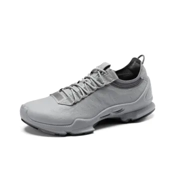 Ecco Striding C Wear Resistant Low Top Casual Running Shoes Men's Dove Gray