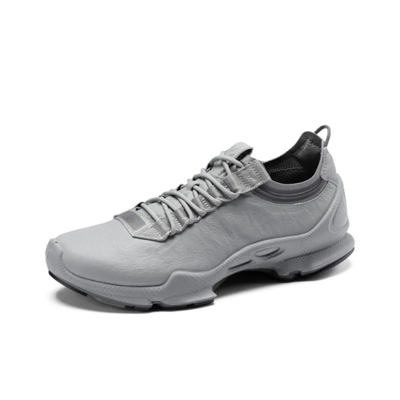 Ecco Striding C Wear-Resistant Low-Top Casual Running Shoes Men's Dove Gray-0