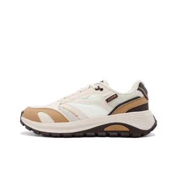 361° Anti Slip And Wear Resistant Coverage Low Top Casual Shoes Men's Beige Brown