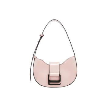 CALVIN KLEIN Polyurethane PU Shoulder Bag Women's Pink