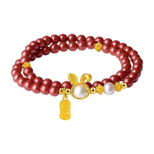 Royal Heaven's Choice Cinnabar Bracelets Unisex