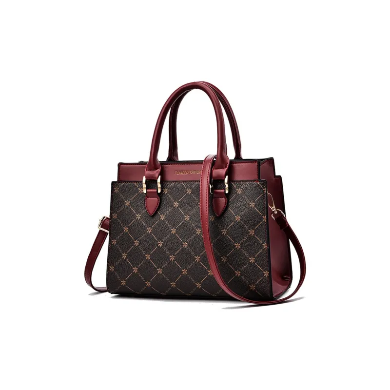 Bywhich PU Handbag Regular Women's Coffee-5