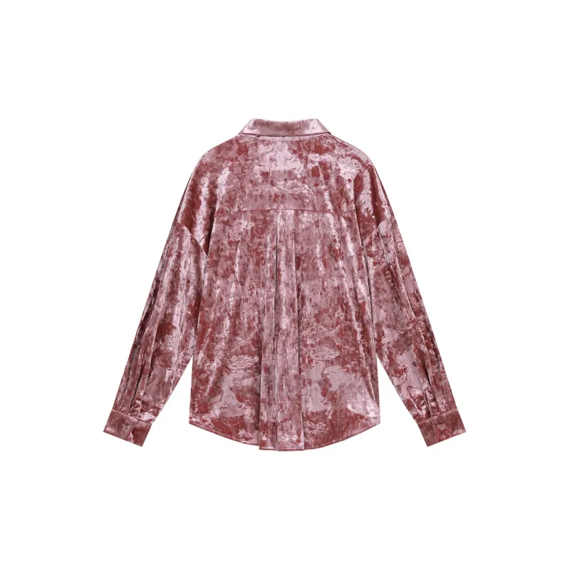 ELF SACK x MAOHELAOSHU Shirt Women's Plum Pink-1