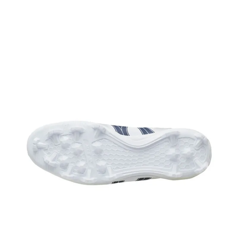 SSK Anti Slip And Wear Resistant Support Low Top Training Shoes Unisex White Navy Blue-5