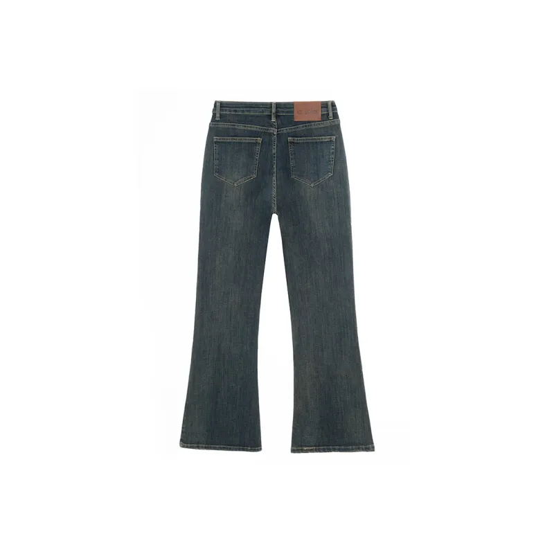 FAWENXIANGZI Jeans Women's Blue-1