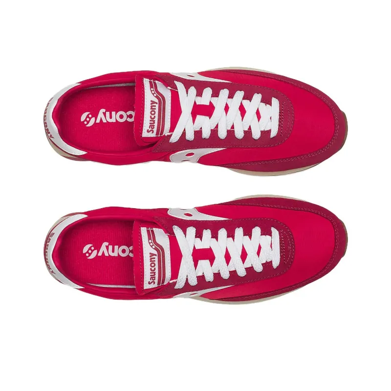 Saucony Trainer 80 Red White-3