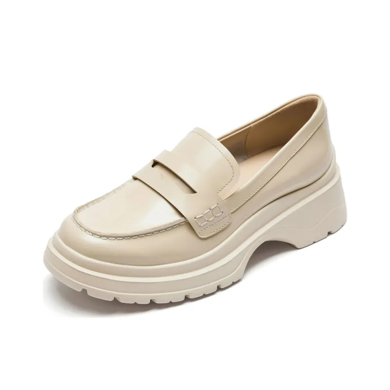 73Hours Cow Cat Loafers 4.5cm Women's-6
