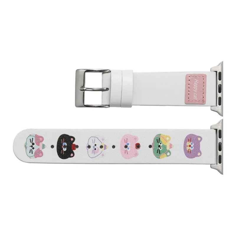 Warbler Dew Watch Band Apple Compatibility 49mm Genuine Leather Material-1