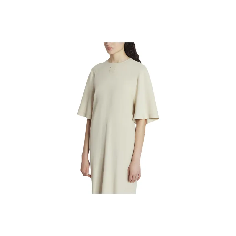 Lanvin Satin Drawstring Waist Dress-2