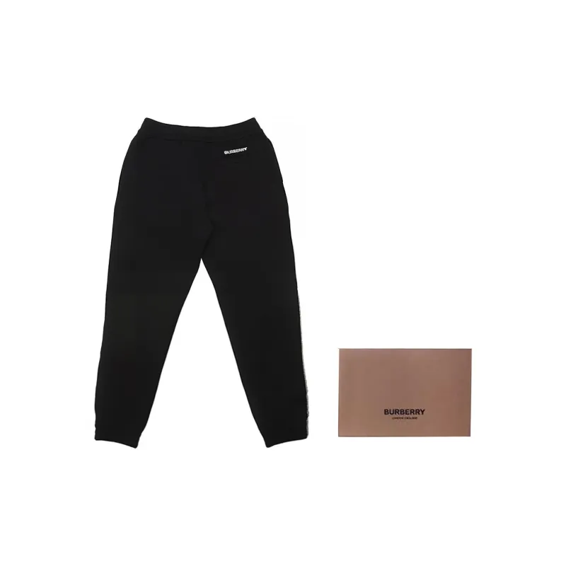 Burberry FW22 Knitted Sweatpants Men's Black-9