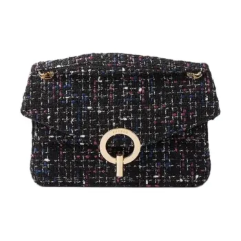 Sandro Cotton Crossbody Bag Shoulder Bag Women's Multicolor