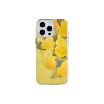 Wei Xin Acrylic Material Glitter Yellow Gourd Phone Cases Compatible With IPhone 16/15 Pro Max/Apple 13/14 Pro/Max