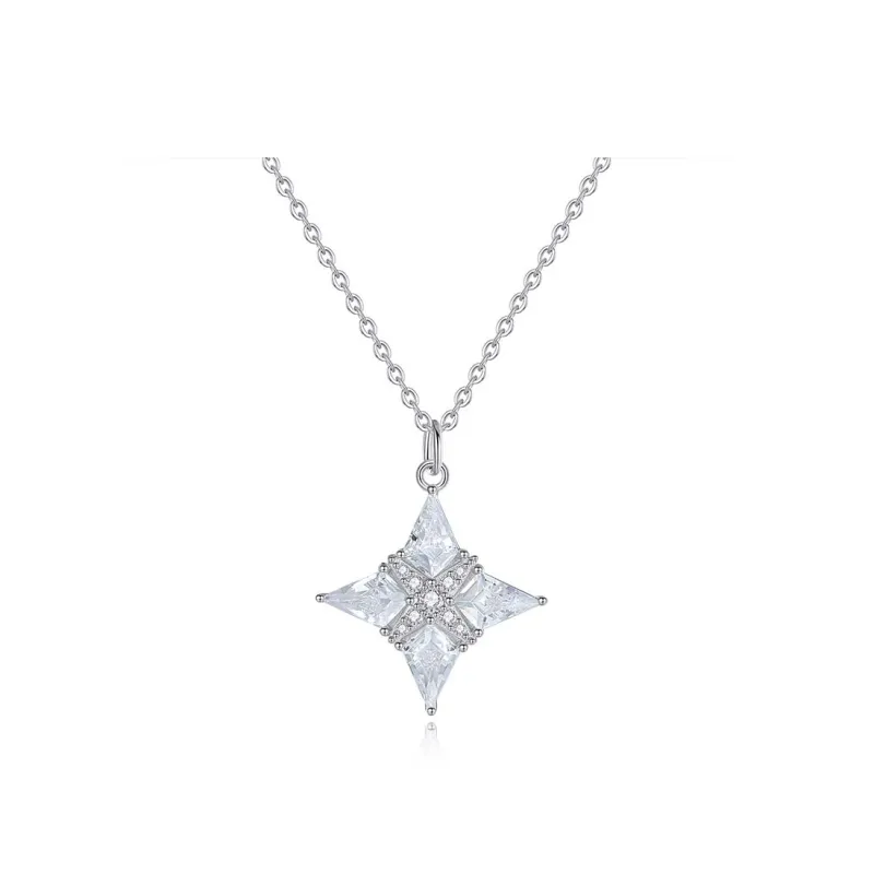 VANA 925 Sterling Silver Zircon Necklaces Women's-0