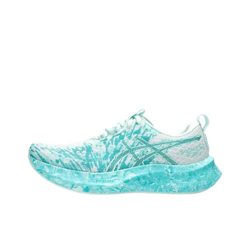 Asics NOOSA TRI 16 Wear Resistant Low Top Running Shoes Women's Blue White