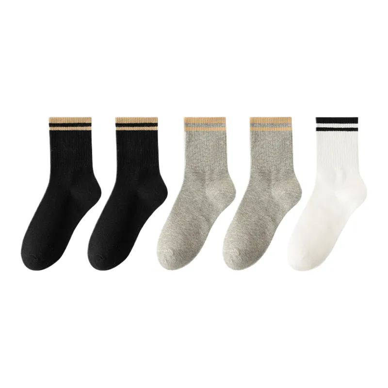 Cotton Gene Mid Calf Socks Women's Box 5 Pack-5