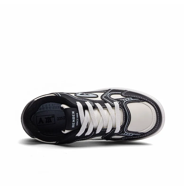 RENBEN Anti-Slip Wear-Resistant Low-Top Skateboard Shoes Women's-2