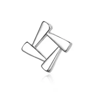 ZWU 999 Fine Silver Earrings Unisex-5