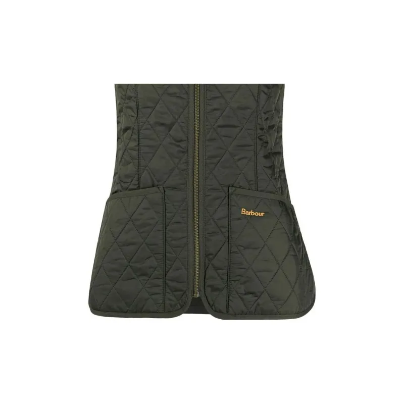 BARBOUR Logo Embroidered Reversible Gilet-5