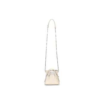 Maison Margiela 5AC Cow Leather Handbag Shoulder Bag Crossbody Bag Women's Light Gray