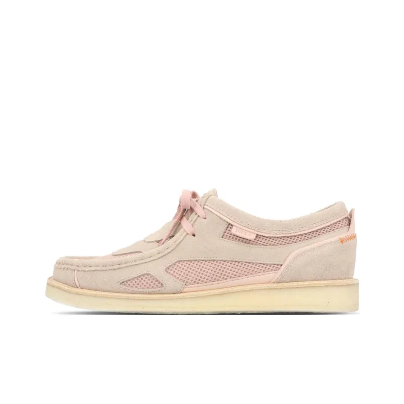 Clarks Wallabee Union La Cameo Rose-0