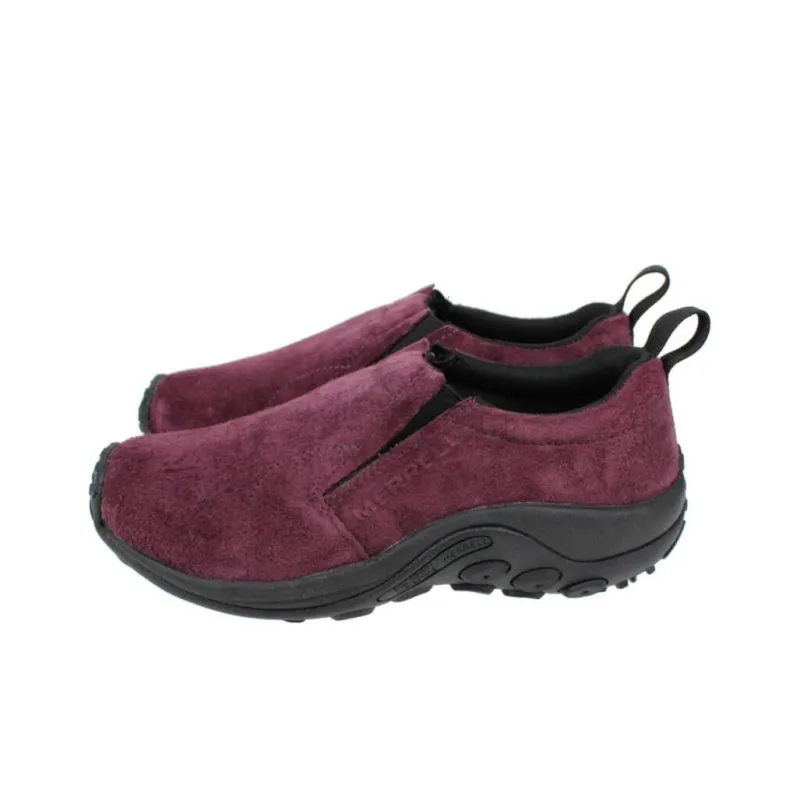 MERRELL Jungle Moc Anti Slip Wear Resistant Low Top Outdoor Shoes Women's Burgundy-2