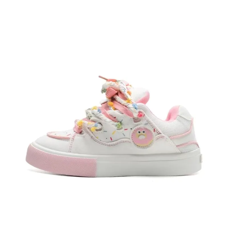 SHUXIAOBEI Doll Collection Puffy Shoes Low Top Skateboard Shoes Women's-21