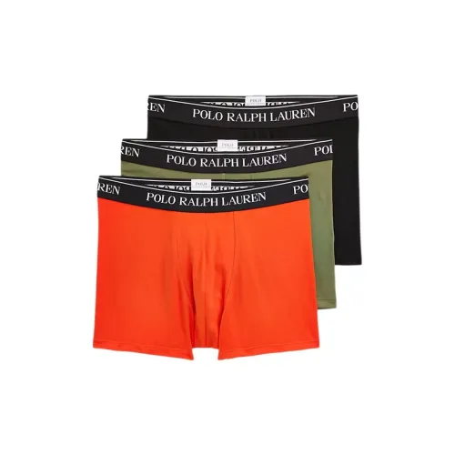Polo Ralph Lauren Underpants Men's 3 Pack Orange/Green/Black