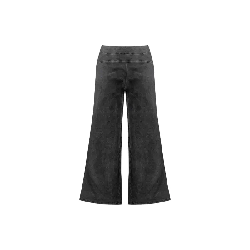 FDR Casual Pants Unisex Washed Black-1