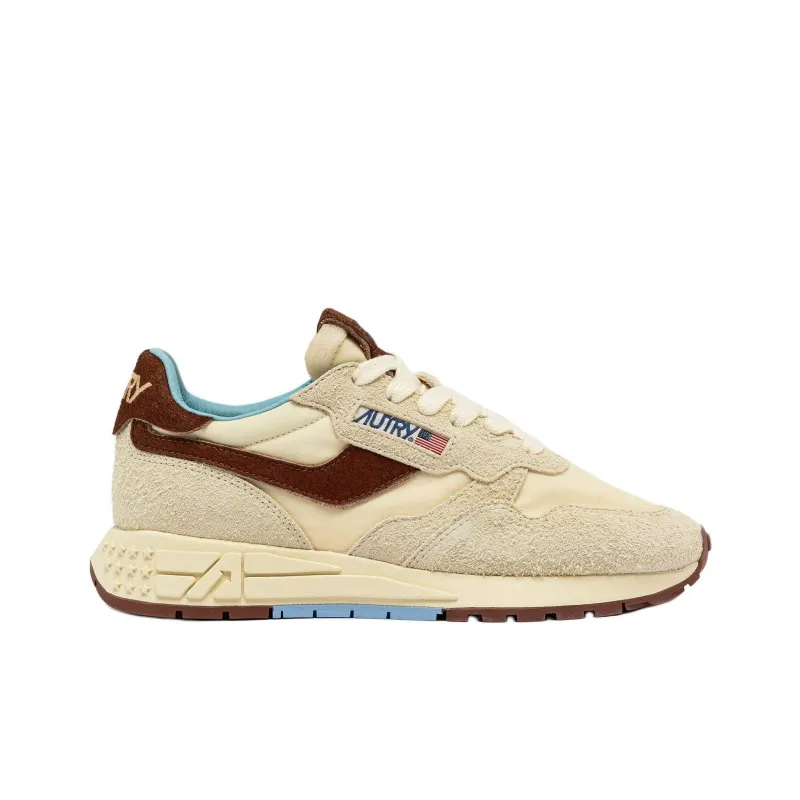AUTRY Reelwind Abrasion Resistant Low Top Casual Shoes Men's Beige-1