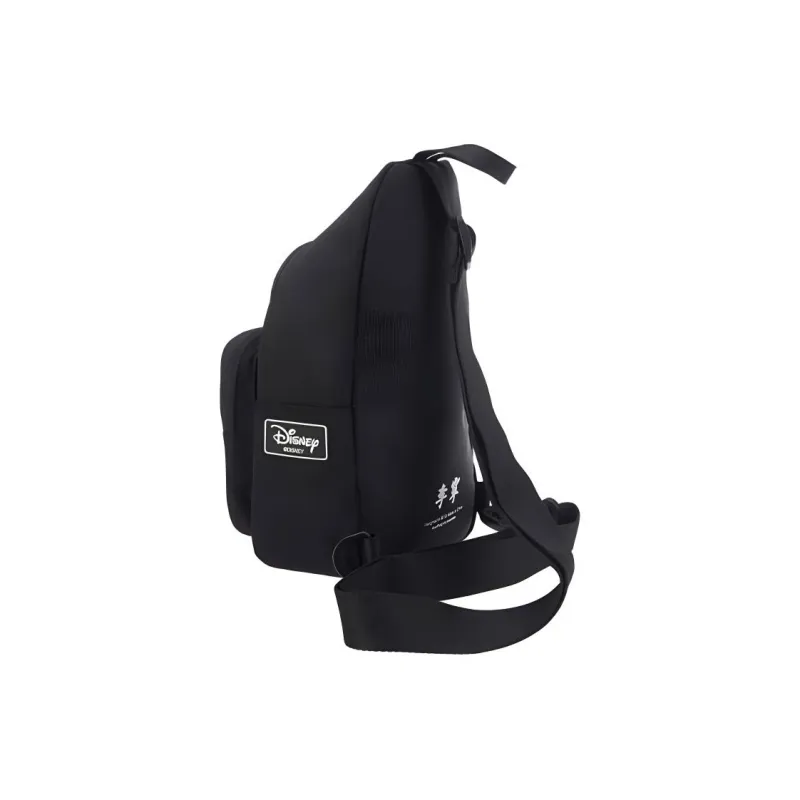 LiNing Disney/Disney, Collaboration Fabric Fanny Pack, Crossbody Bag, Shoulder Bag, Sling Bag Regular Unisex Black-2
