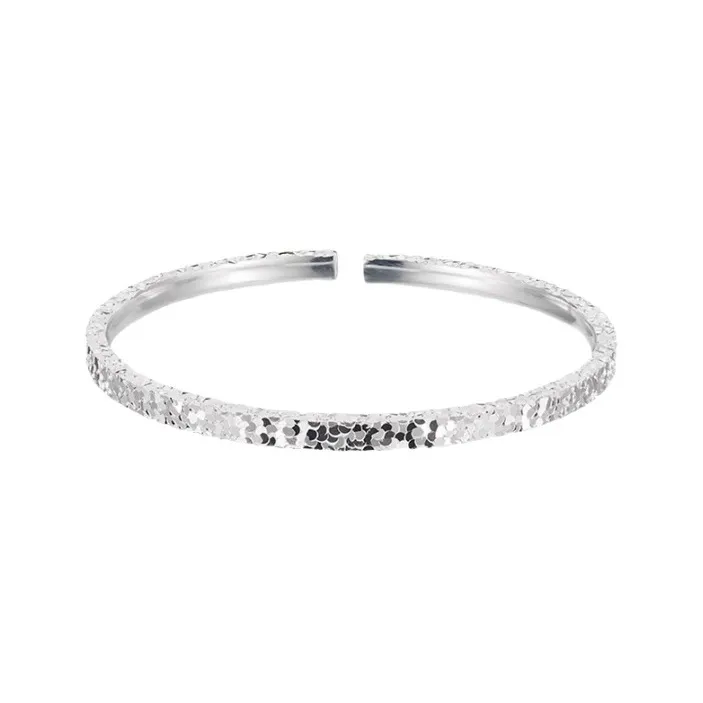 ZHONGLING 999 Fine Silver Sterling Silver Bracelets Women's-0