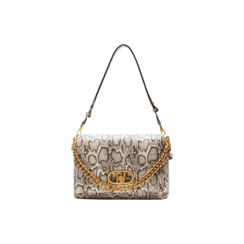 LIU·JO LaPuffy Cotton Handbag, Shoulder Bag Women's Python Snakeskin Print