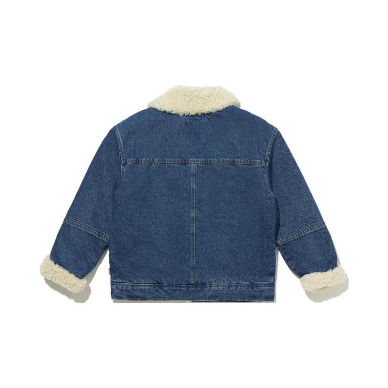 Levis Faux shearling trim Jacket-1