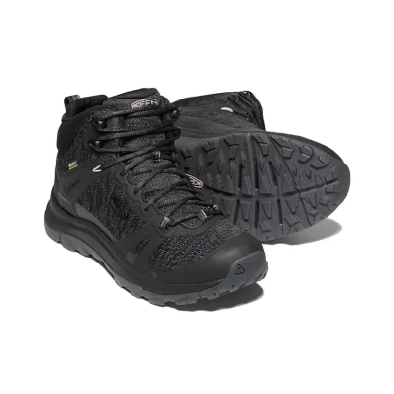 KEEN Terradora 2 Cushioning, Abrasion Resistant, Slip Resistant Mid Top Hiking Shoes Women's Black-3