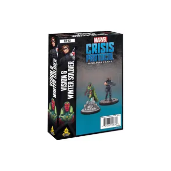 ASMODEE Marvel CP Tactics VISION & WINTER SOLDIER Board Games