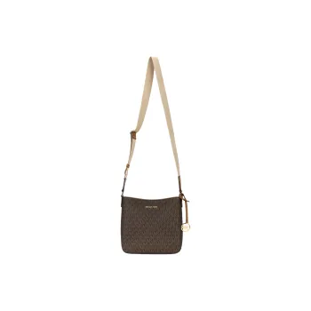 MICHAEL KORS Jet Set Travel Small Signature Logo Messenger Bag