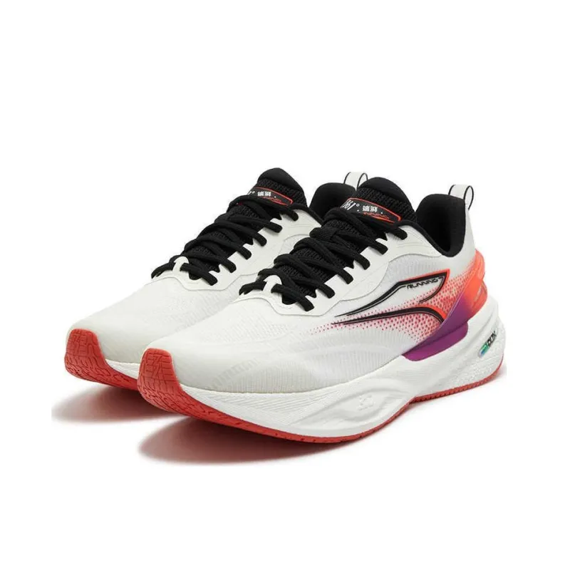 361° Speed Boost CQT2.0 Anti-Slip Wear-Resistant Low-Top Casual Running Shoes Men's White-2