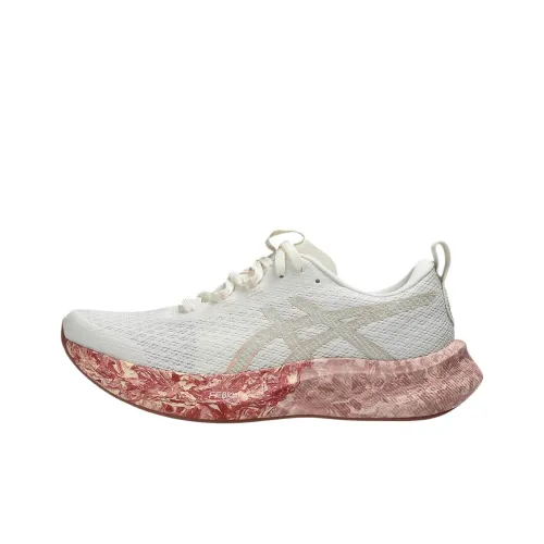 Asics NOOSA TRI 16 Abrasion Resistant Low Top Running Shoes Women's White