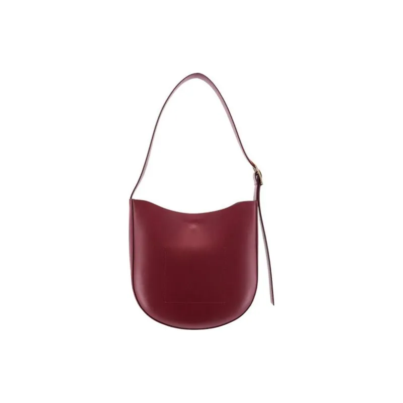 CLOSED Cow Leather Shoulder Bag Regular Women's Red-2