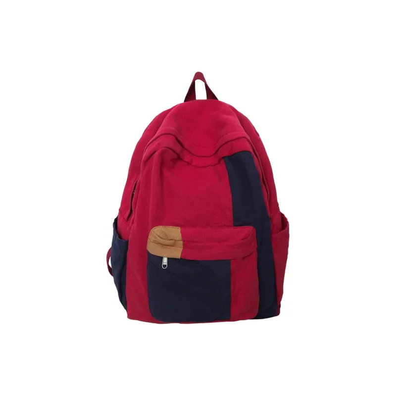 SUN ERATH&U Washable Canvas Backpack Regular Unisex Multicolor-6