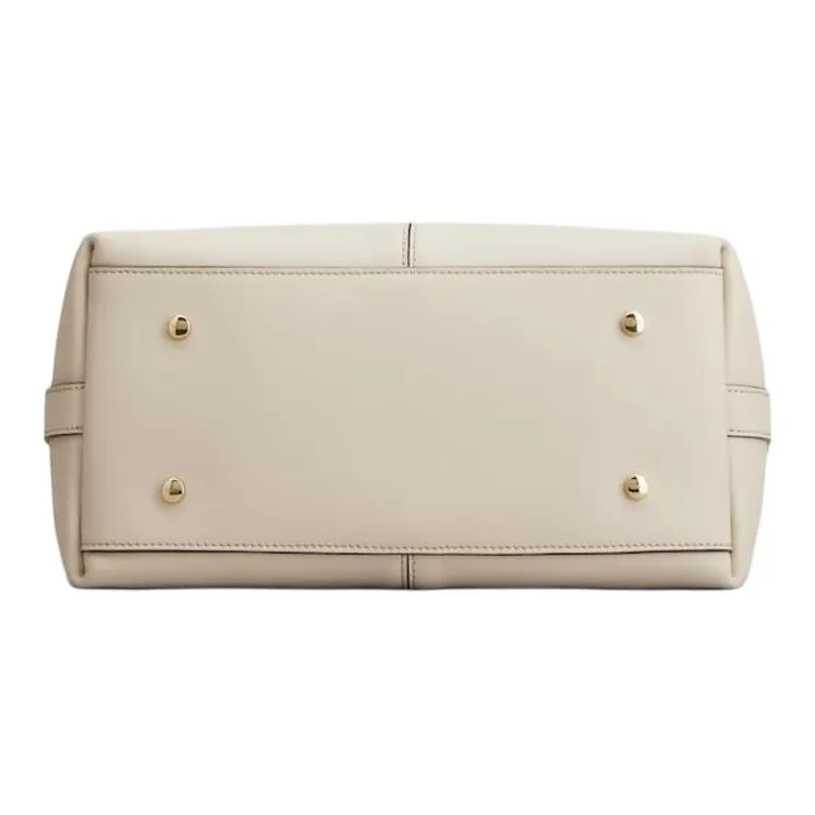 TOD'S Logo Engraved Small Shopper Bag-2