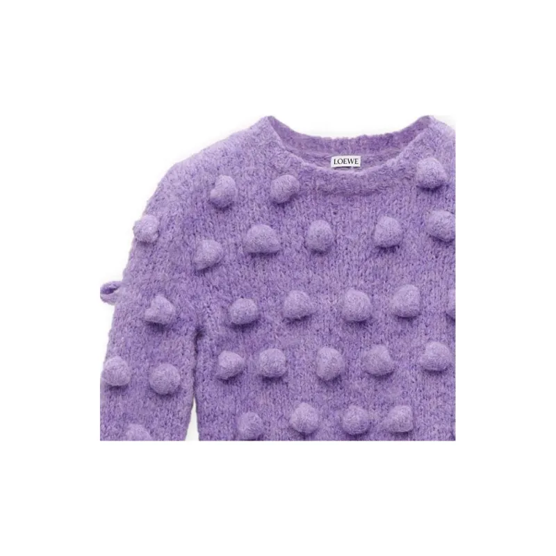 LOEWE SS24 Sweater Women's Purple-4