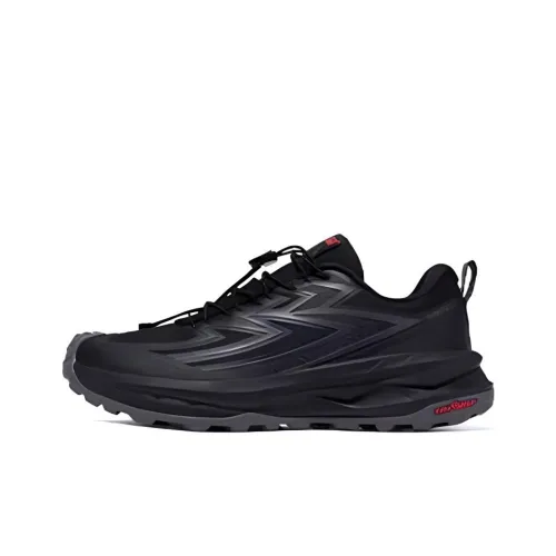 361° Cushioning Anti Slip And Wear Resistant Coverage Low Top Outdoor Shoes Men's Black Gray