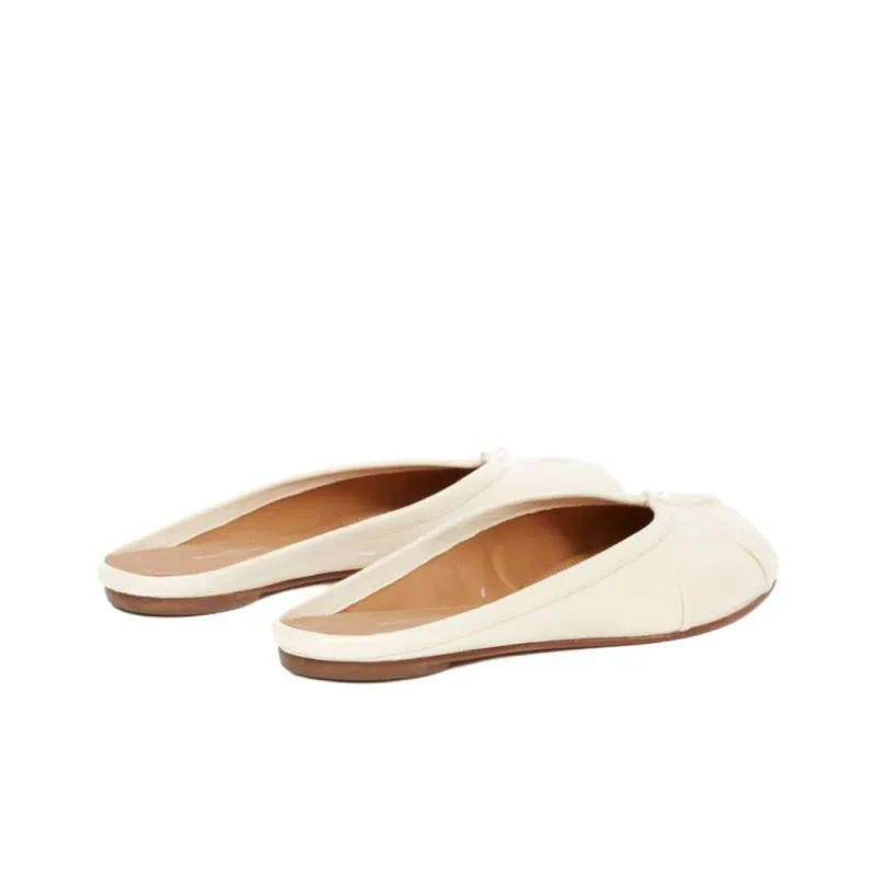 Maison Margiela Tabi Wrap toe Slippers Women's White-4